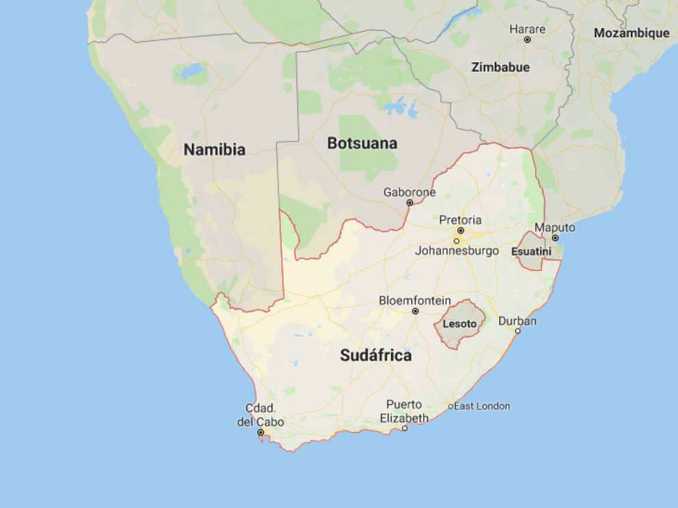 El dramático suceso ocurrió en Durban, al este de Sudáfrica.