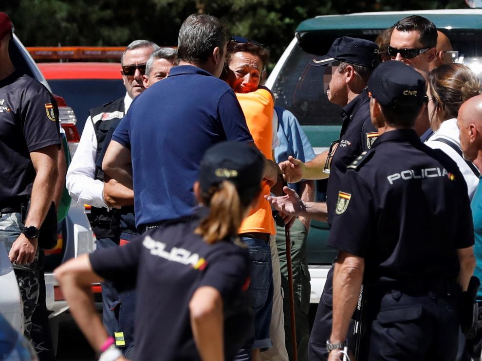 Encuentran el cadáver de Blanca Fernández Ochoa en el pico la Peñota de Cercedilla.