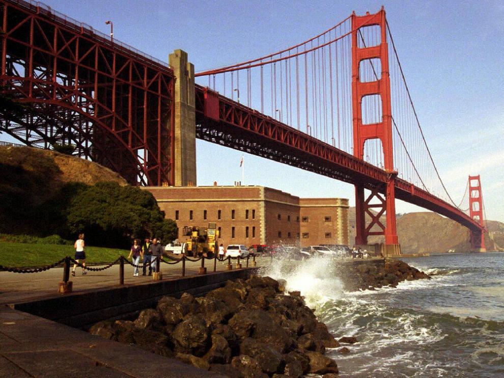 Imagen del emblemático puente Golden Gate de San Francisco.