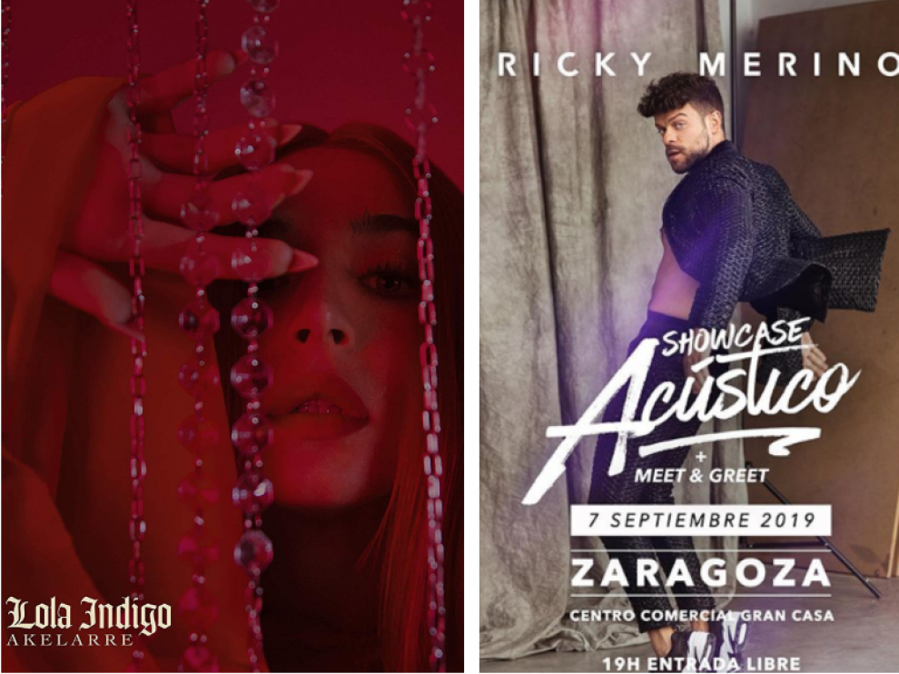 Imagen promocional de ambos cantantes