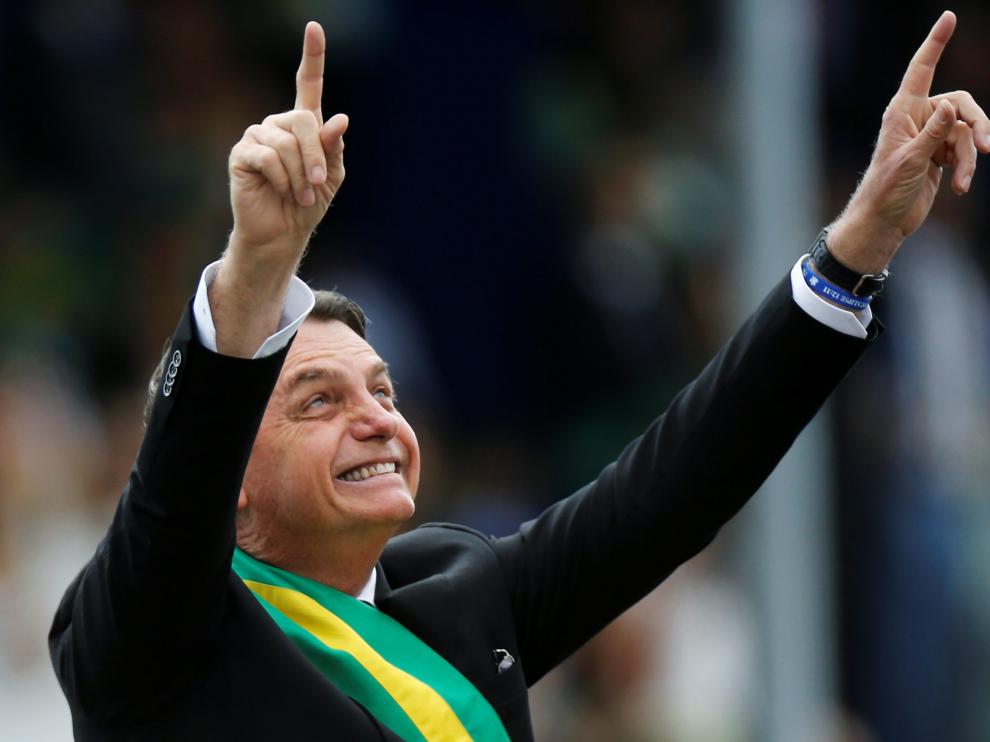 El presidente de Brasil Jair Bolsonaro