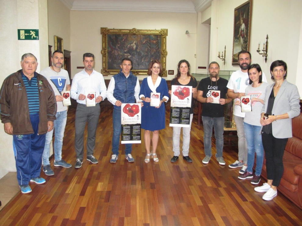 Presentación de Tradicionate en el Ayuntamiento de Teruel.