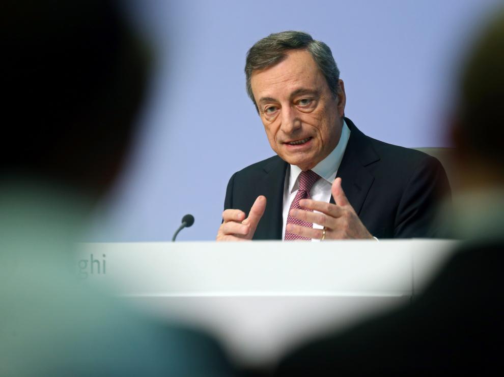 El presidente del Banco Central Europeo (BCE), Mario Draghi.