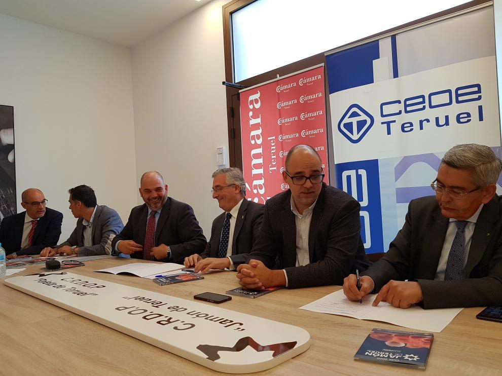Constitución de la Comisión Agroalimentaria de la Cámara de Comercio de Teruel.