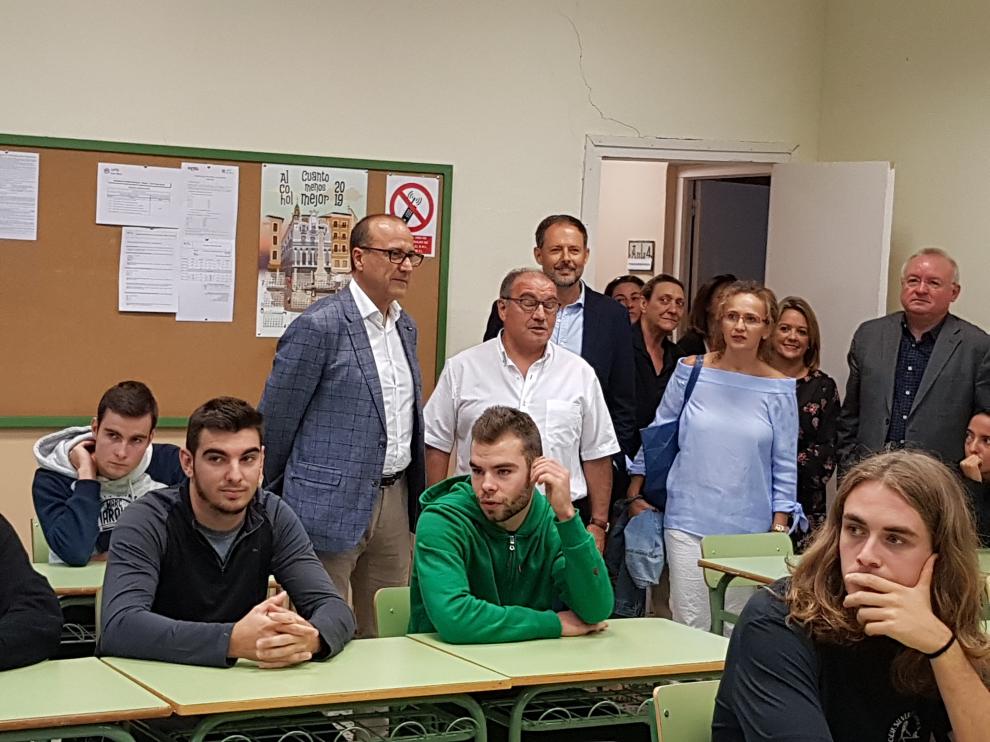 El impulso al campus digital y la apertura de 20 nuevos ciclos marcan el inicio de curso de la FP en Aragón