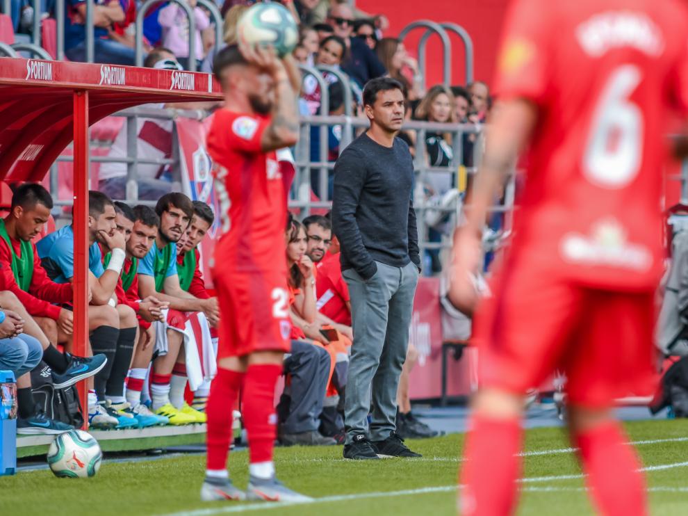 Míchel Sánchez, en Los Pajaritos.