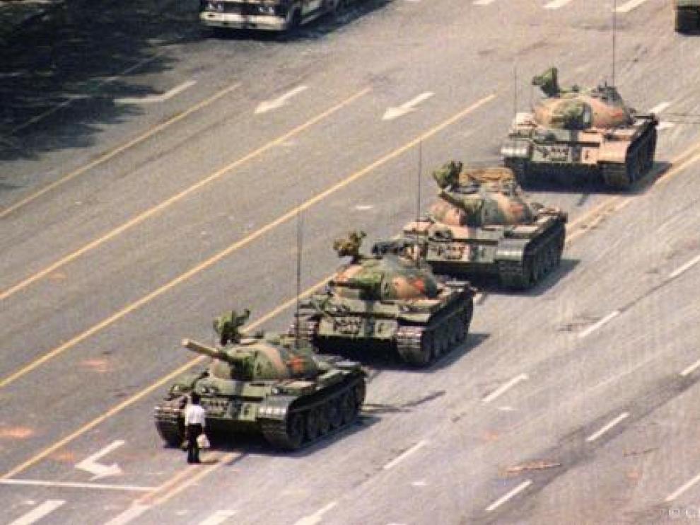 La imagen dio la vuelta al mundo
