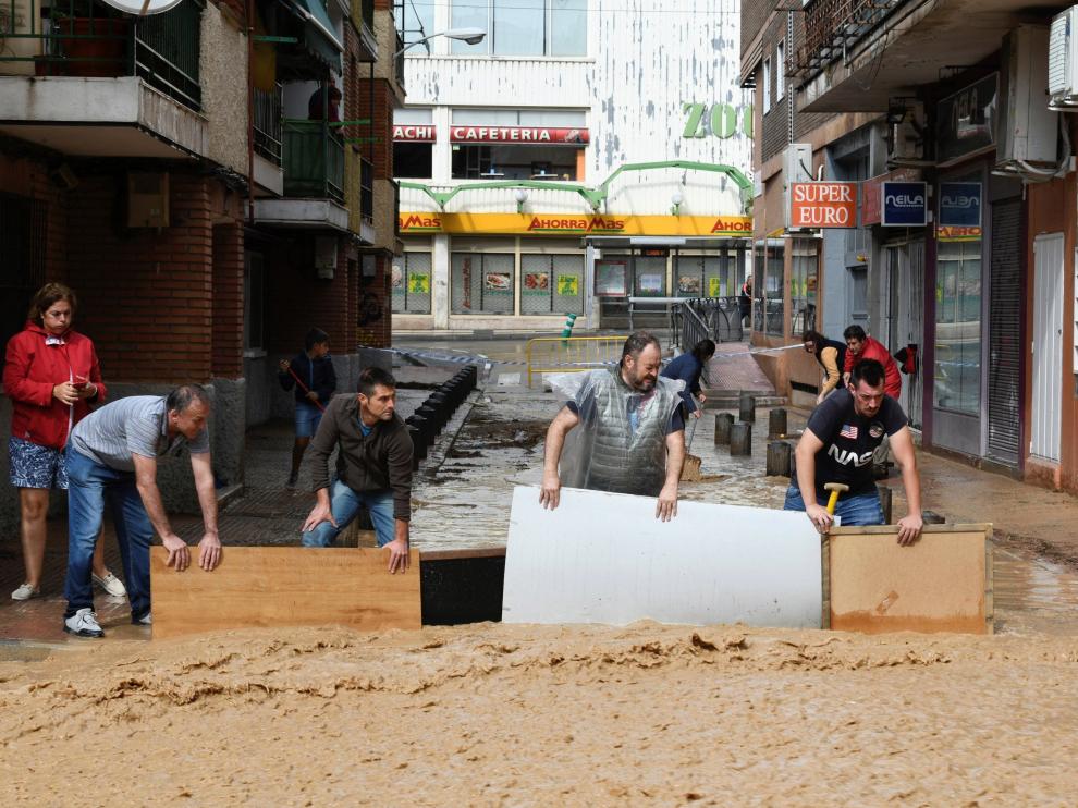Inundaciones en Arganda del Rey