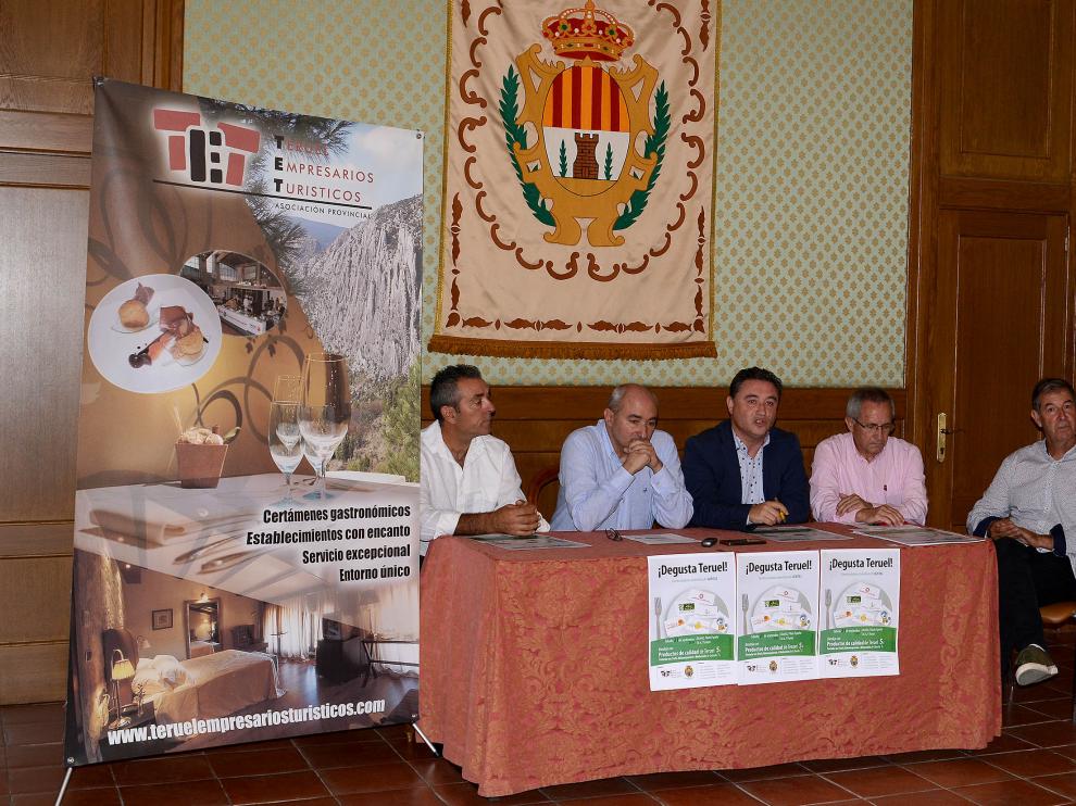 Presentación de ‘Degusta Teruel’ este martes.