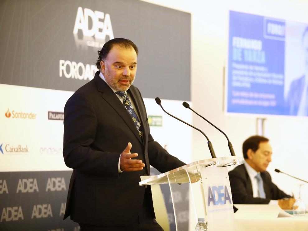 Fernando de Yarza López-Madrazo, durante su intervención en el Foro ADEA