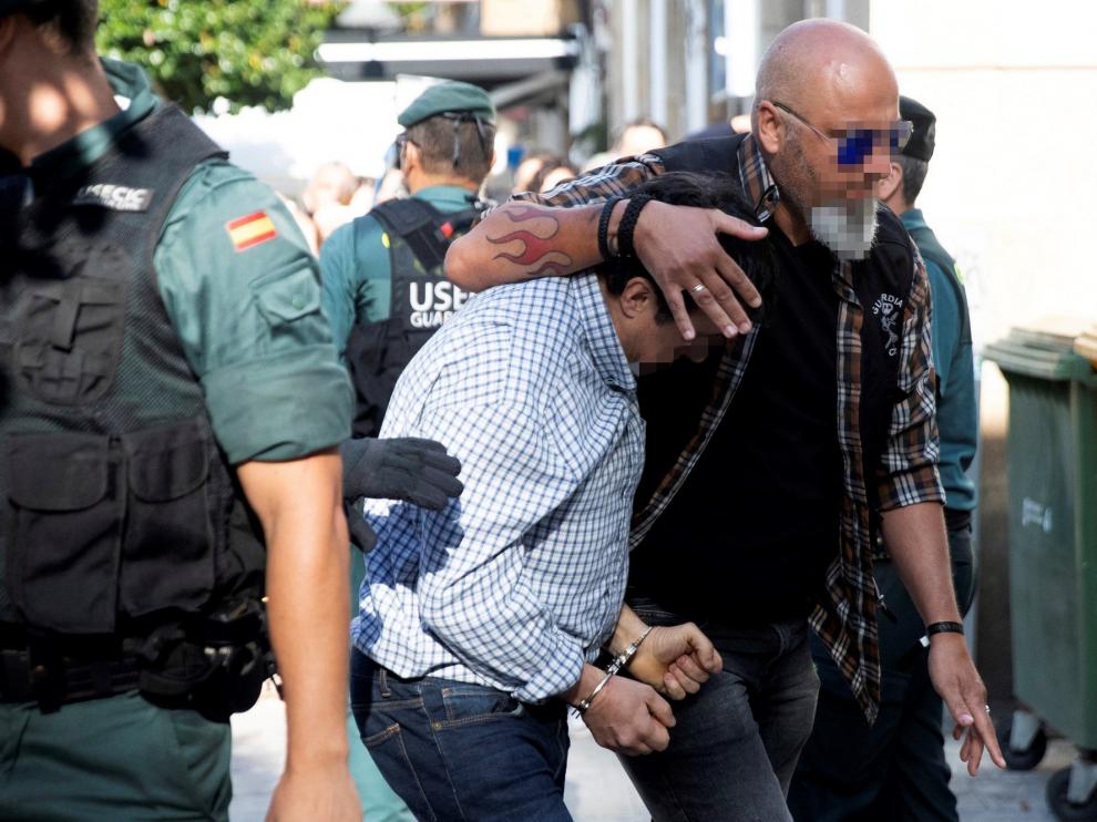 José Luis Abet Lafuente, trasladado por la Guardia Civil