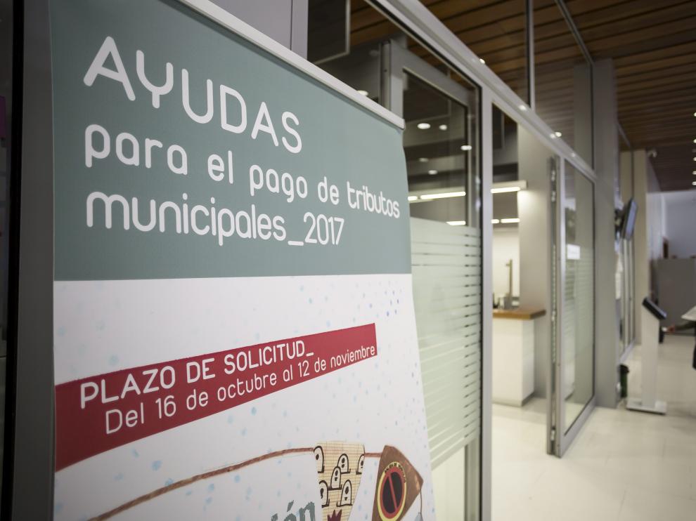 Dependencias de la Agencia Tributaria municipal, en el Edificio Seminario.