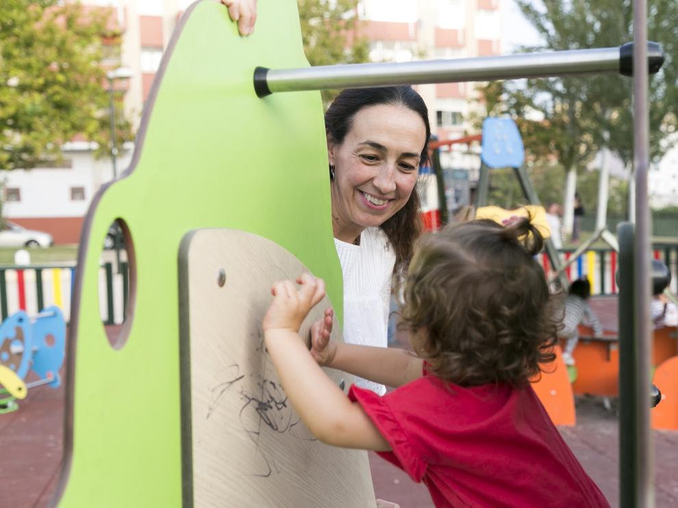 Laura Artal decidió hace dos años tener sola a su pequeña Valeria.