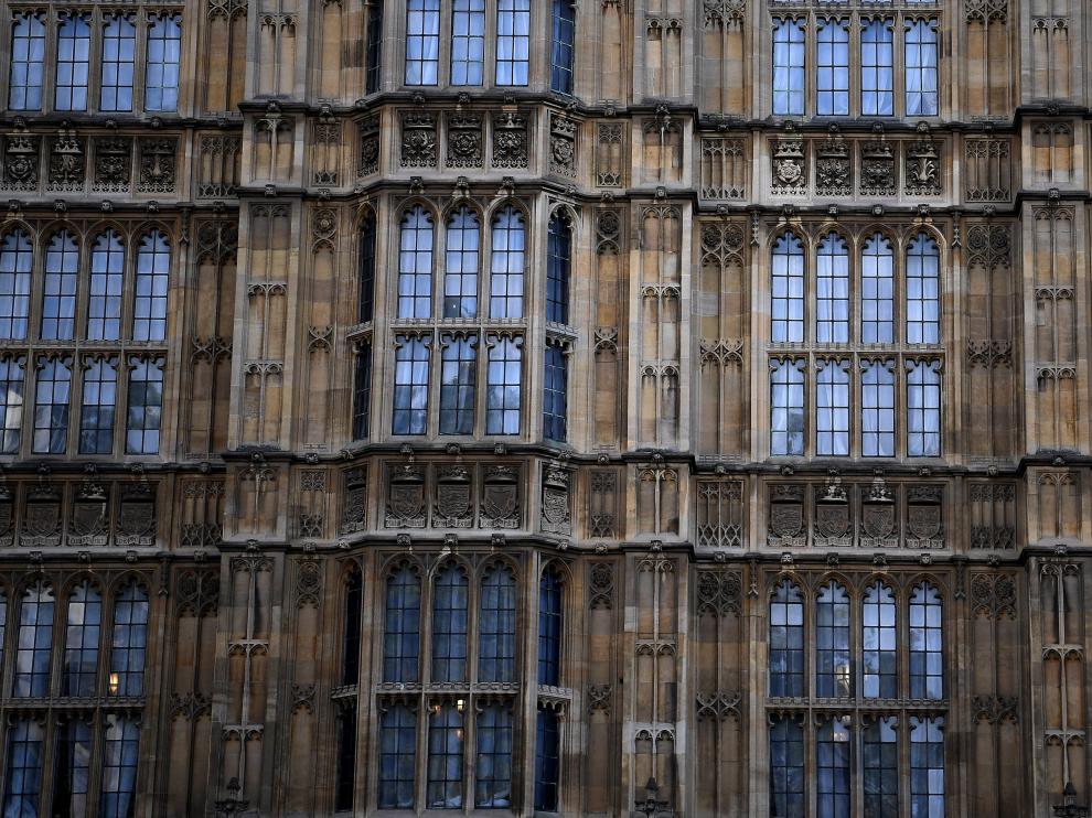 London (United Kingdom), 12/09/2019.- The windows of parliament in London, Britain, 12 September 2019. The British government on 12 September 2019 released a worst-case scenario for a so-called no-deal Brexit. The United Kingdom is due to leave the European Union on 31 October 2019 after several deadline extensions. British parliament has not ratified an agreement with the EU yet. Some Members of Parliament (MP's) are calling for British Prime Minister Boris Johnson to resign if he is found to have misled the Queen over the proroguing of Parliament. Meanwhile three judges in Edinburgh have found the suspension of Parliament unlawful. (Reino Unido, Edimburgo, Londres) EFE/EPA/ANDY RAIN Brexit developments in London