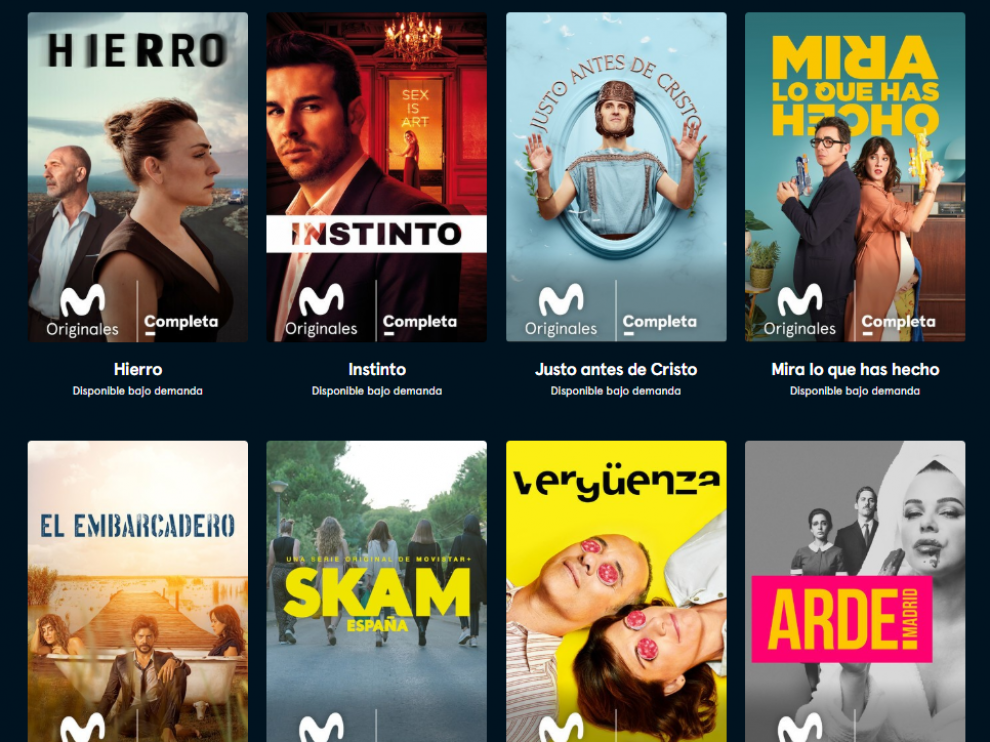 Series originales de Movistar +