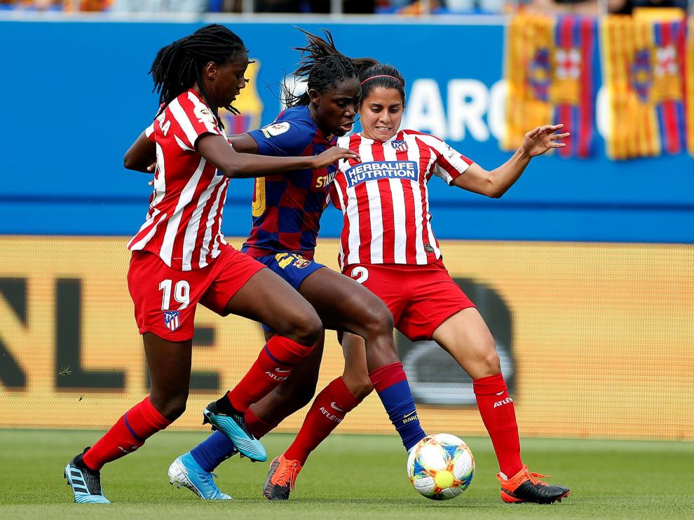 Barcelona-Atlético de fútbol femenino.