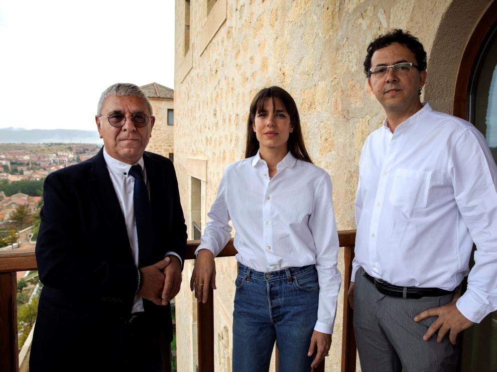 Carlota Casiraghi en Segovia.