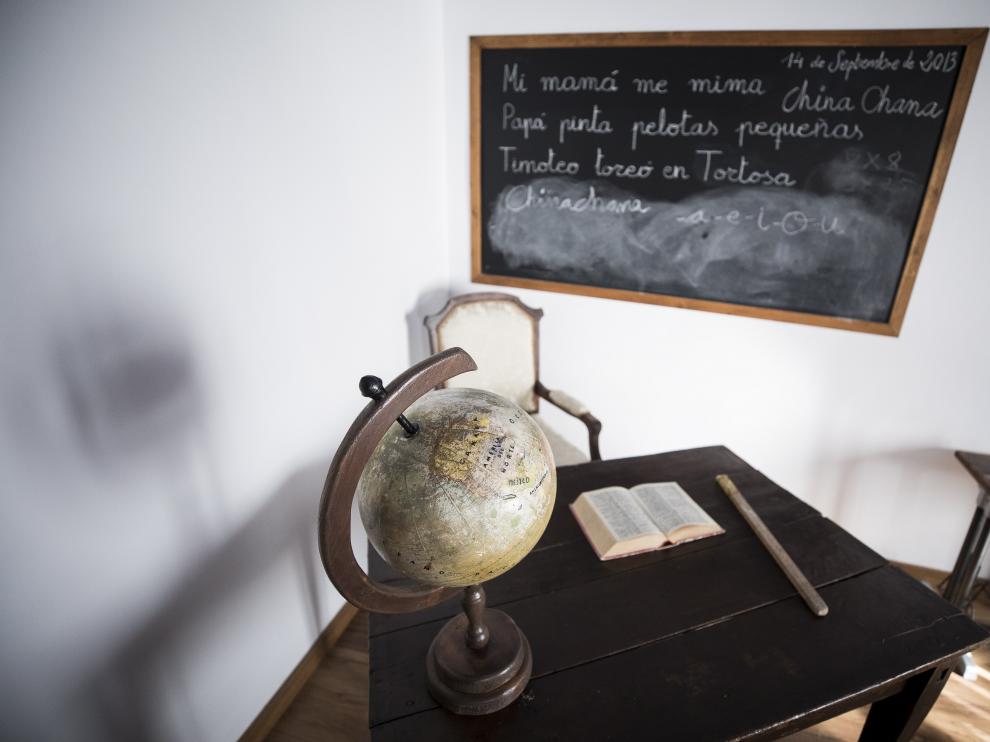 La pizarra, un elemento fundamental en el aula.