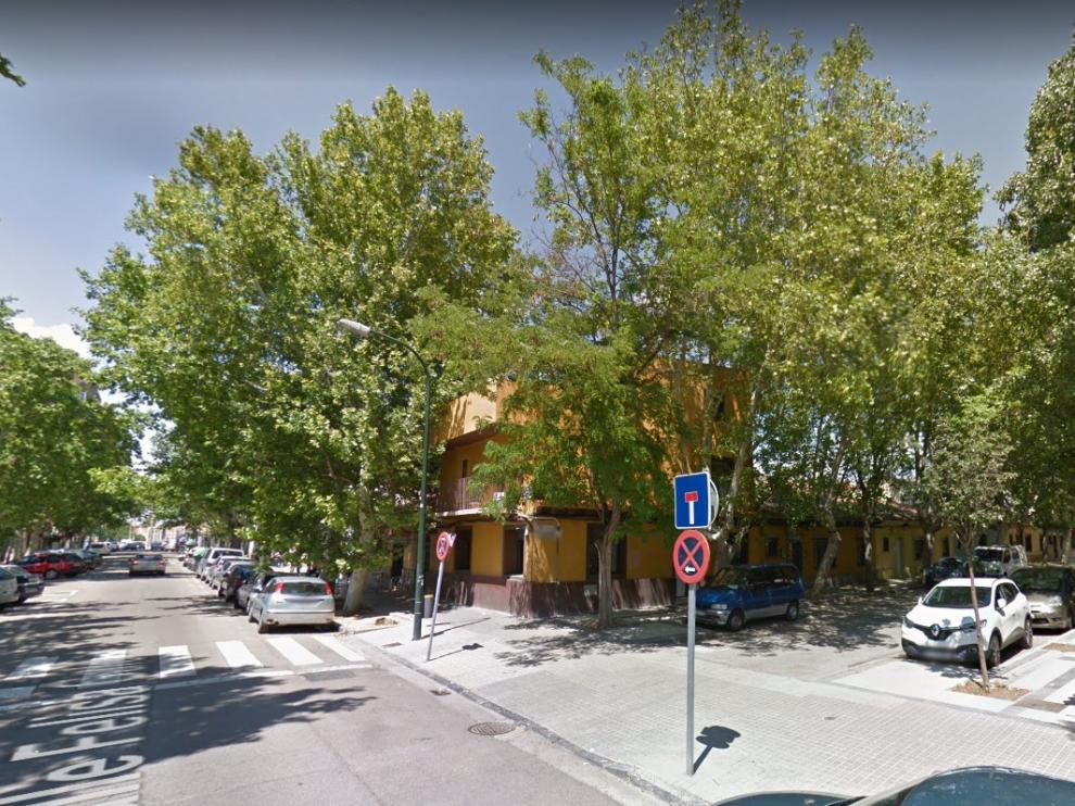 Calle de Felisa Galé, en el barrio de La Jota de Zaragoza.