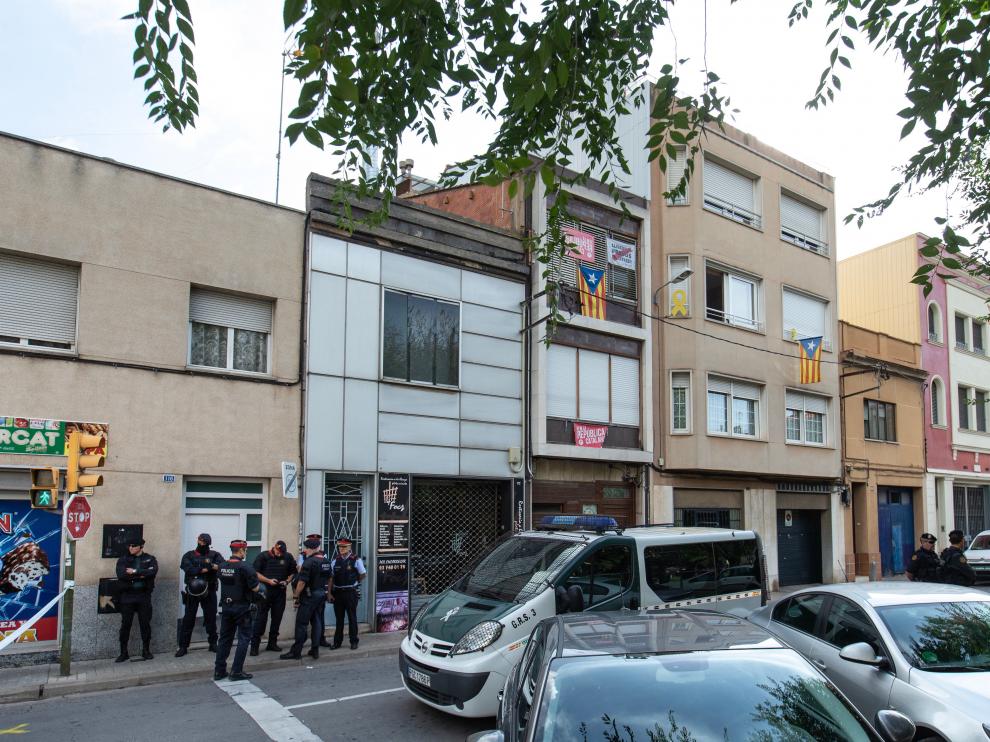 Operación de la Guardia Civil en Cataluña.