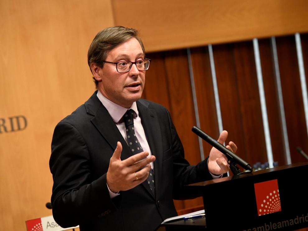 El portavoz del PP, Alfonso Serrano