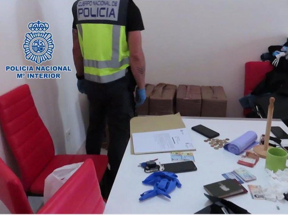 Intervienen casi 700 kilos de cocaína que iban a ser distribuidos en Europa