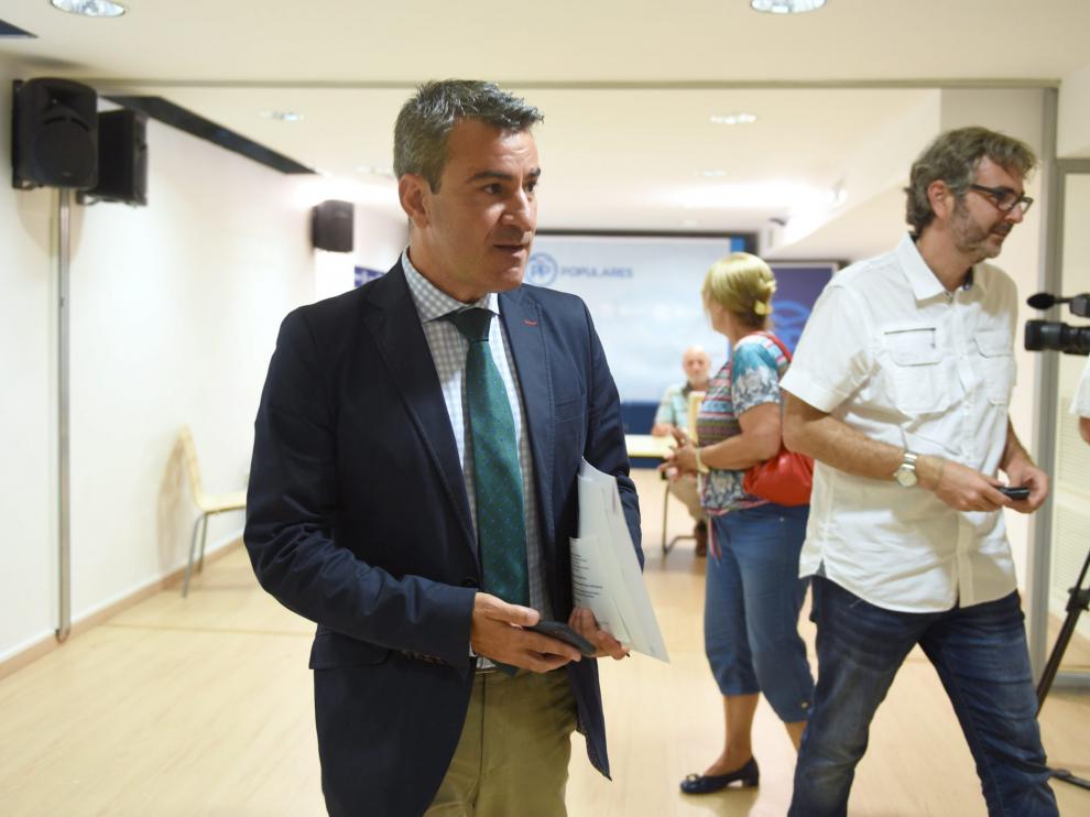 José Antonio Lagüens, presidente provincial del Partido Popular.