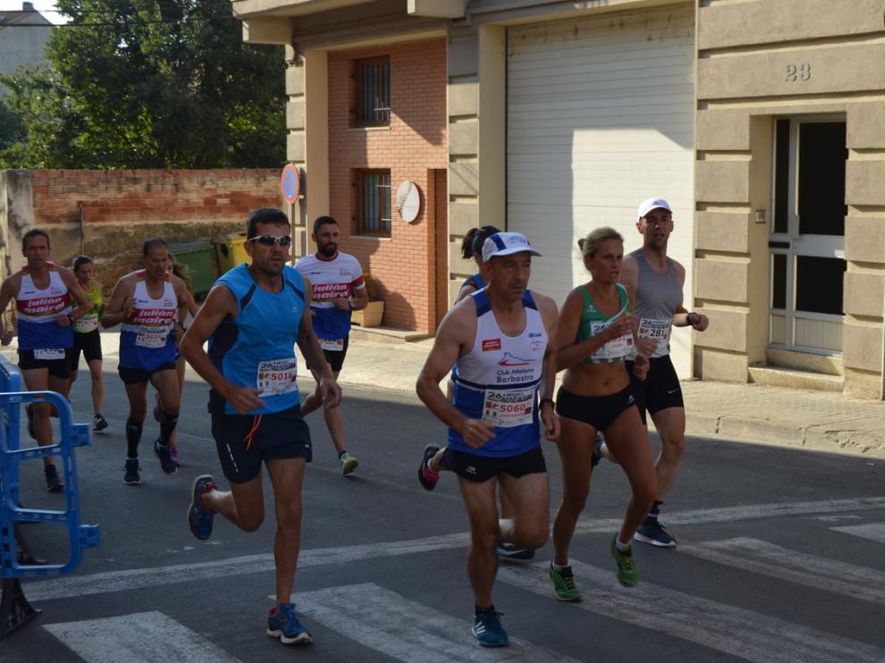 Edición de la XXVI media maratón Ruta Vino del Somontano.