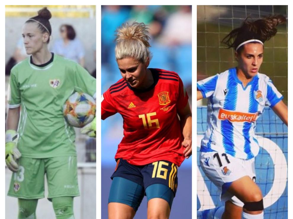 Patricia Larqué, Mapi León y Marta Cardona.