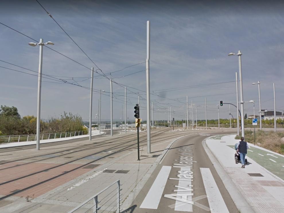 Lugar donde se ha producido el accidente.