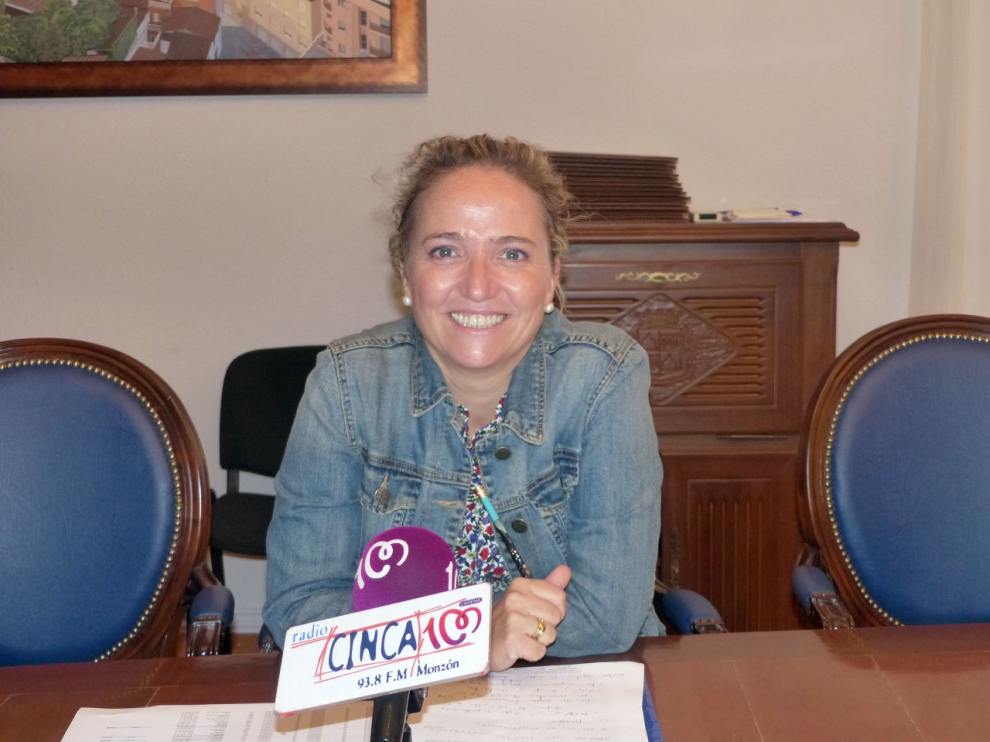 Marta Montaner, concejal de Hacienda de Monzón