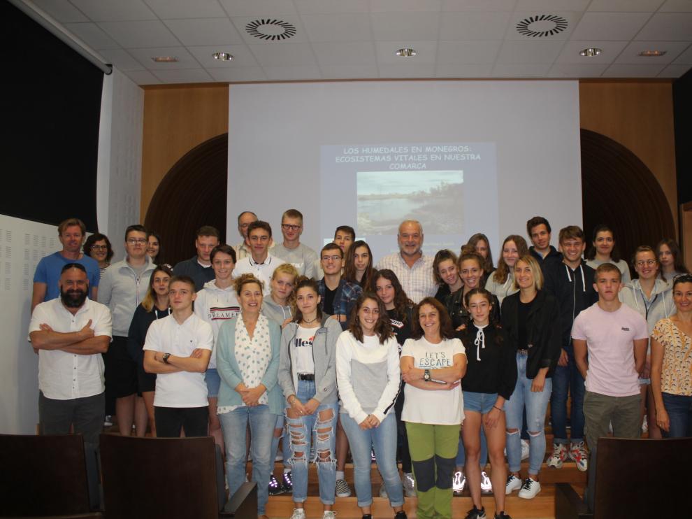 Los alumnos pertenecen al Instituto Agrícola de Montauban.