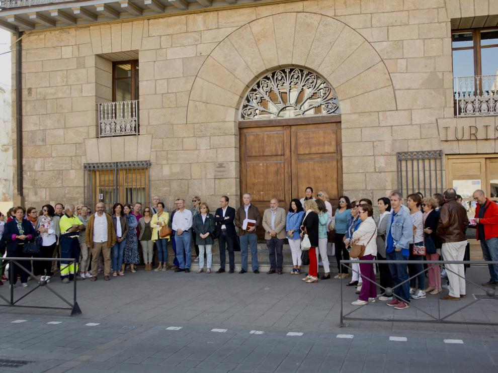 Concentración en Calatayud por la España Vaciada.