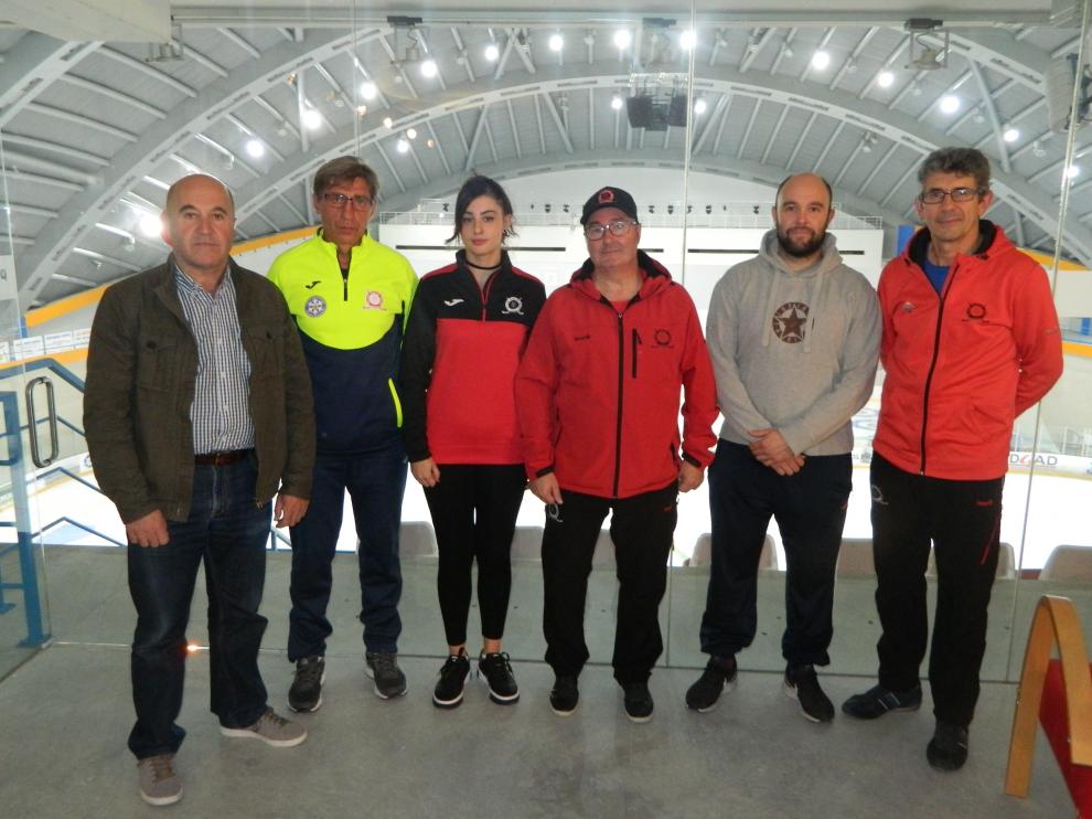 De izquierda a derecha, Antonio Betrán, Sergey Zemchenko, Elena Paules, Manolo Santoro, Guillermo Betrán y José Antonio Rivero.