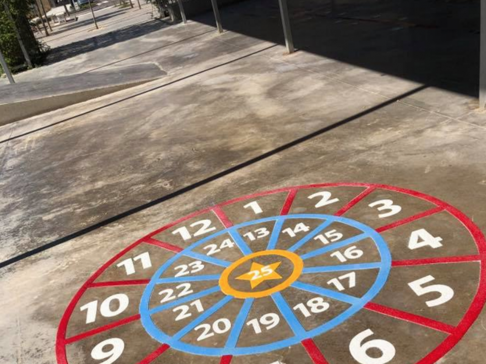 Juegos en el hormigón de Parque Venecia