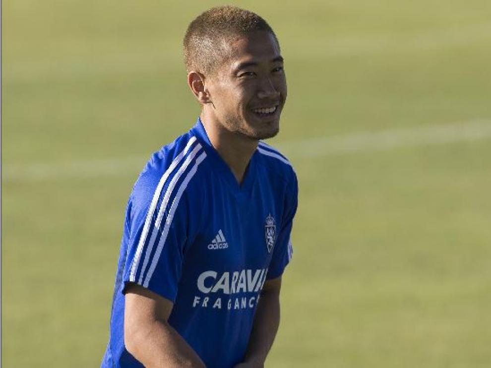 Kagawa, en la Ciudad Deportiva.