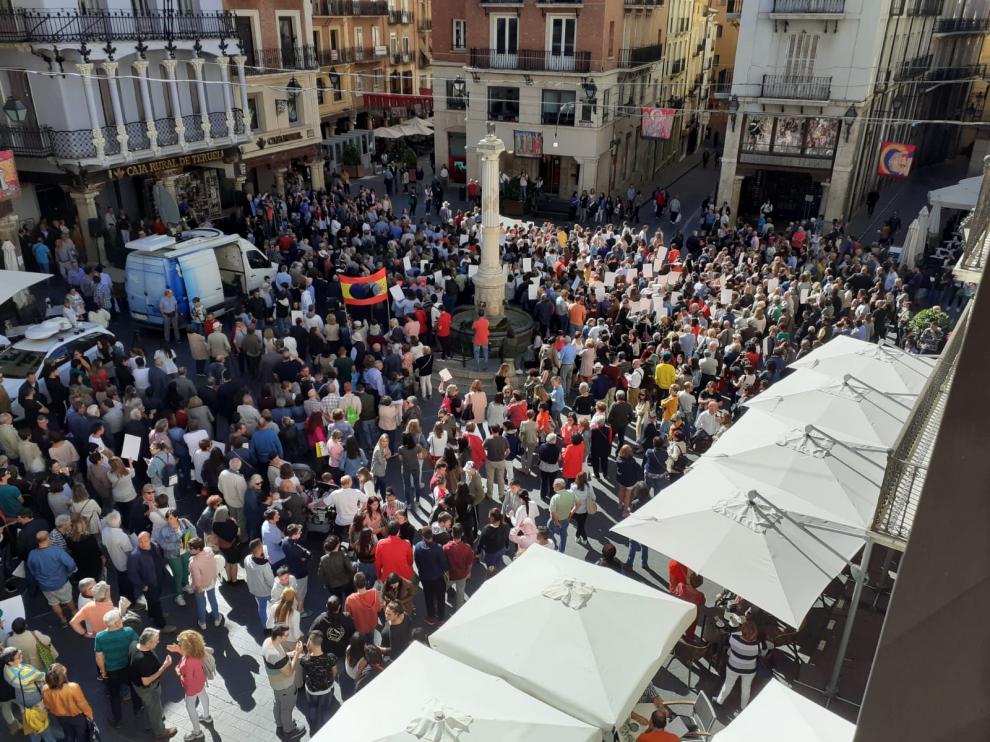 La 'España vaciada' se detiene cinco minutos
