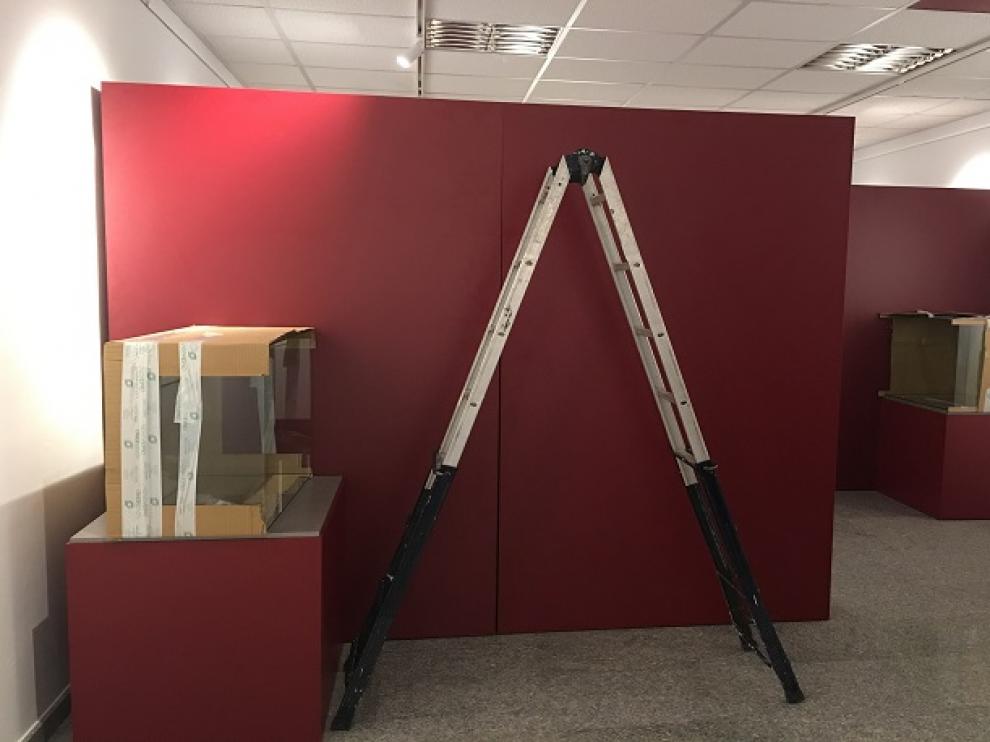 Obras de acondicionamiento en la casa de cultura.