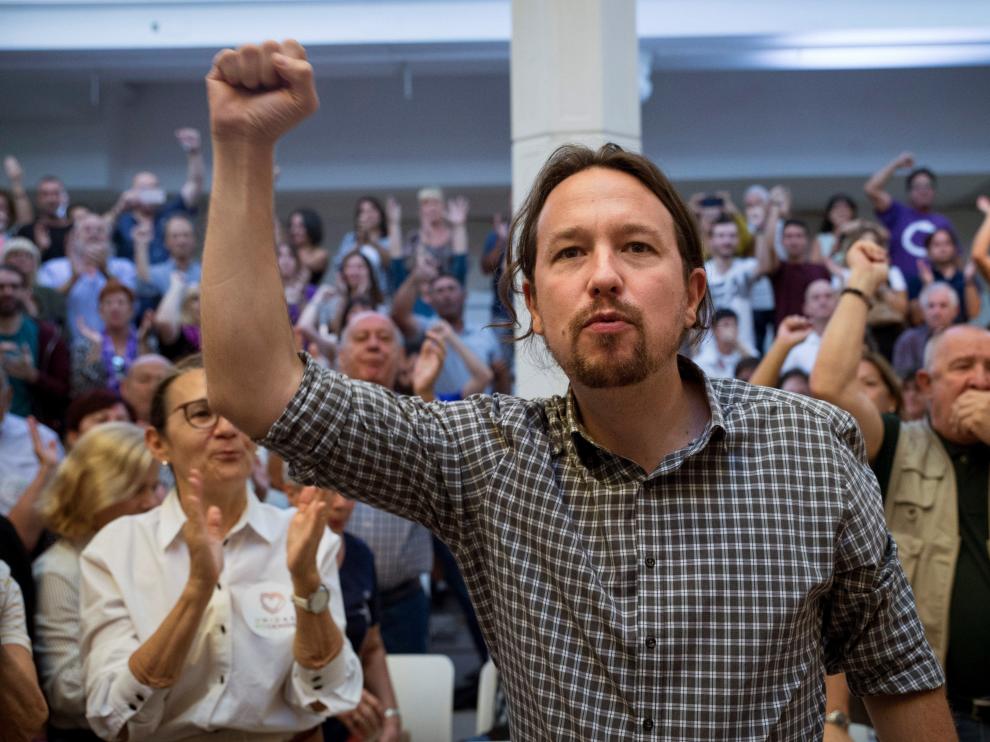 Iglesias dice que Unidas Podemos es la "única garantía" para no tener una coalición entre PP y PSOE