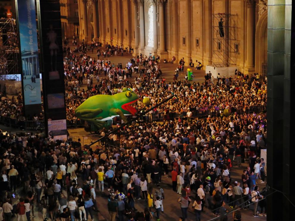 Pregón de las Fiestas del Pilar de Zaragoza 2019.