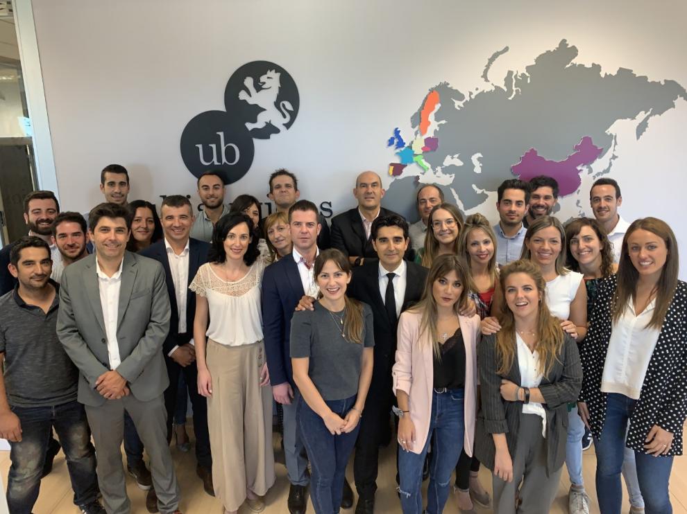 Buena parte del equipo de UB Group