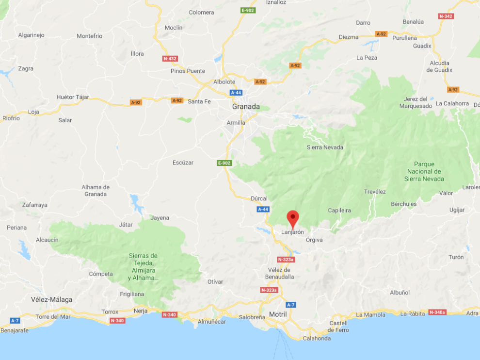 Los hechos han tenido lugar en la localidad granadina de Lanjarón