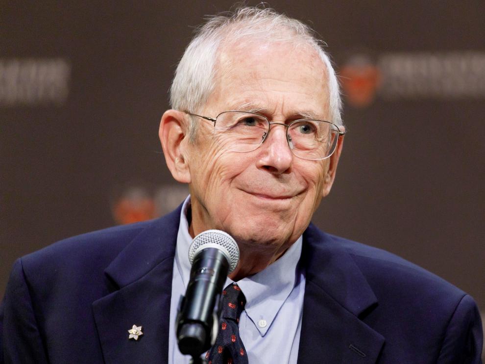 El astrofísico canadiense James Peebles, uno de los galardonados este martes con el Nobel de Física.