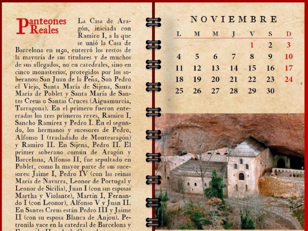 Imagen correspondiente al mes de noviembre del calendario