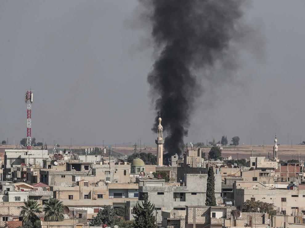 Las ONG advierten de que la ofensiva turca en Siria pone en peligro inminente a 450.000 personas.
