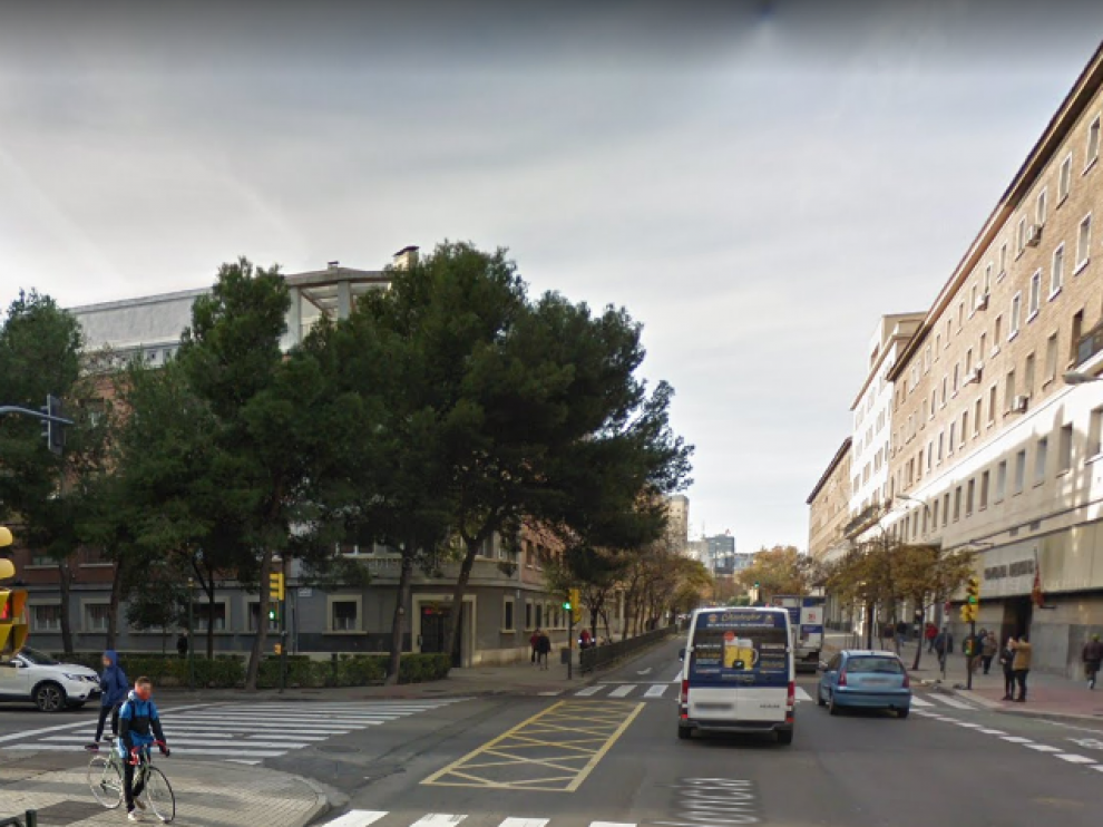 El atropello se produjo en la avenida de Valencia a la altura de la calle Bretón