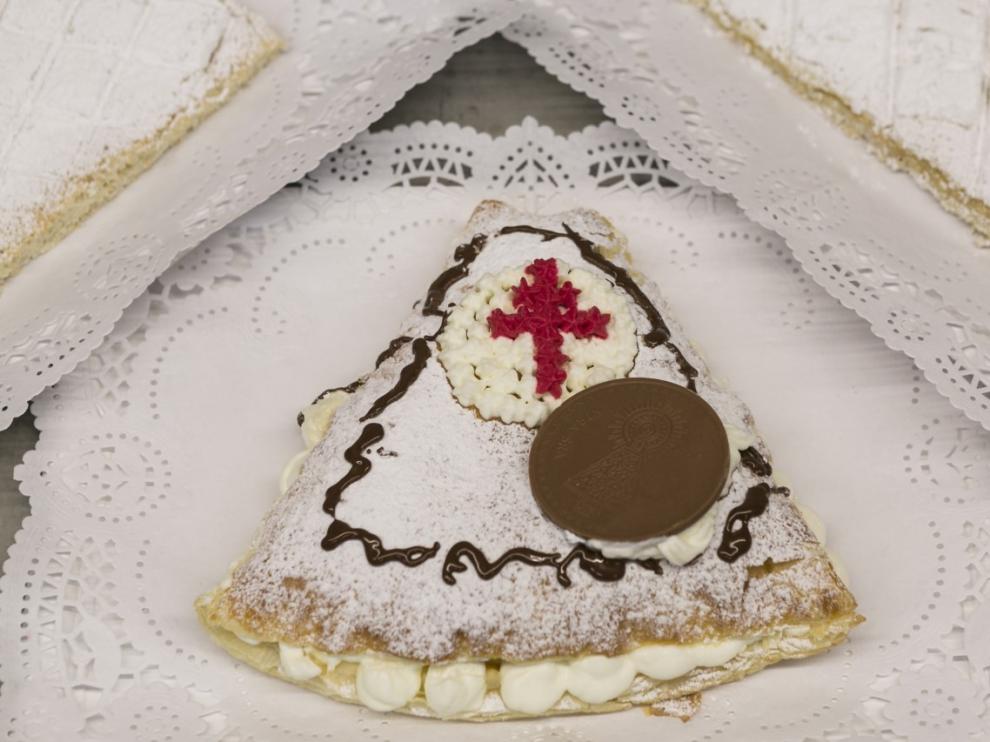 Receta del postre del Manto de la Virgen del Pilar