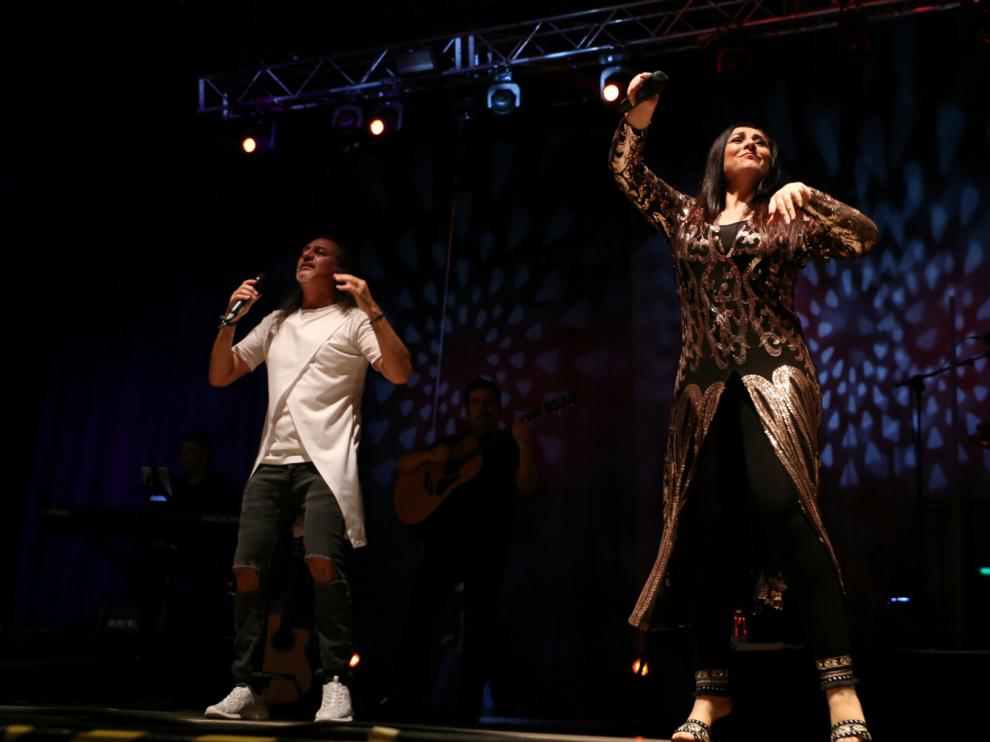 Concierto de Camela en las Fiestas del Pilar 2019 en Zaragoza