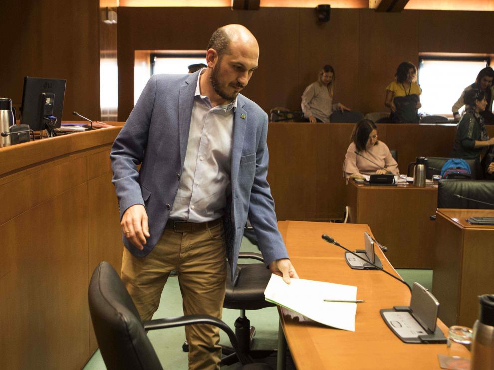 Bayona, ayer en la comisión de Agricultura, Ganadería y Medio Ambiente de las Cortes