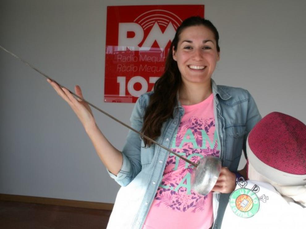 La mequinenzana Juncal Berenguer, lista para participar en los VII Juegos Mundiales Militares